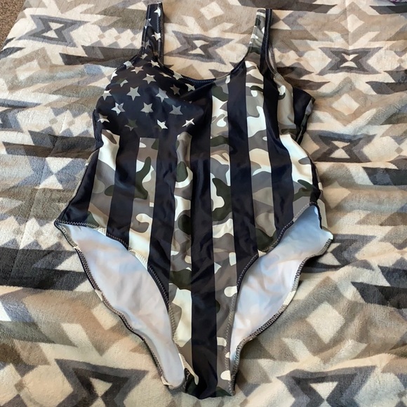 Other - Flag swimsuit size Large